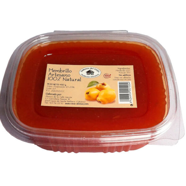 Dulce de Membrillo Artesano 650g