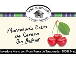 Mermelada Extra de Cereza Sin Azúcar