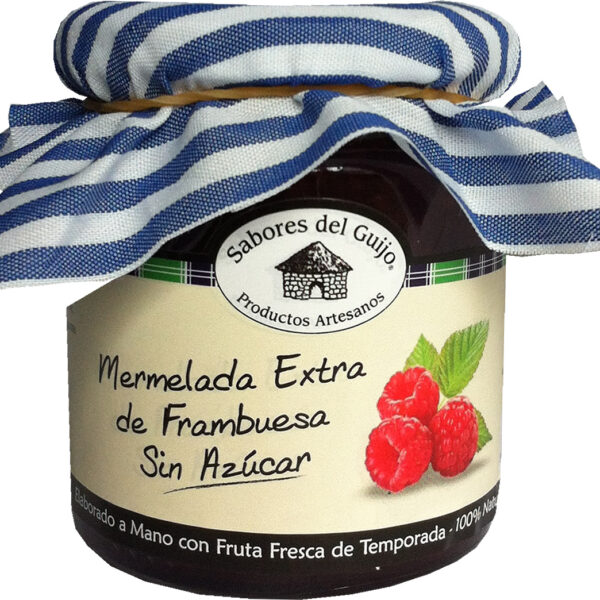 Mermelada Extra de Frambuesa Sin Azúcar