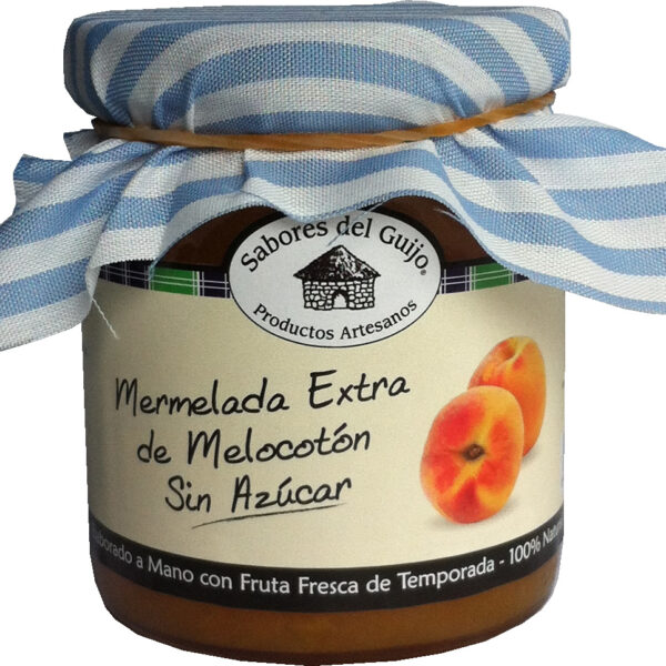 Mermelada Extra de Melocotón Sin Azúcar